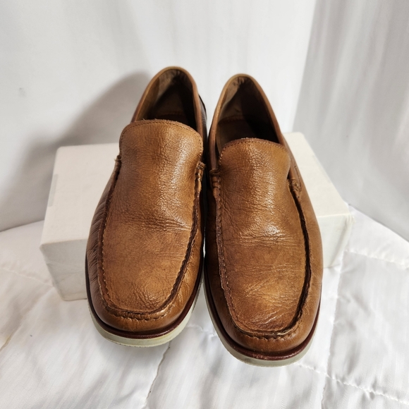 KENETH COLE REACTION BROWN SLIP ON LOAFERS SIZE 9 main image 8